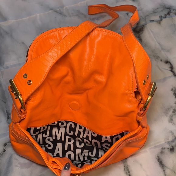 π Petal To The Metal βBirdβ Fluorescent Orange Bag Marc By Marc Jacobs - Picture 10 of 15